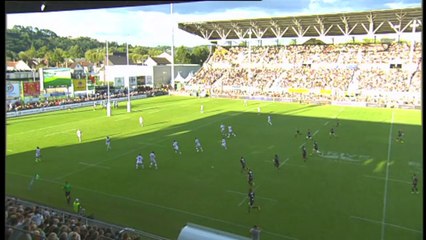 Brive-La Rochelle: Essai Alfie Mafi (BRI) - J1 - Saison 2014-2015