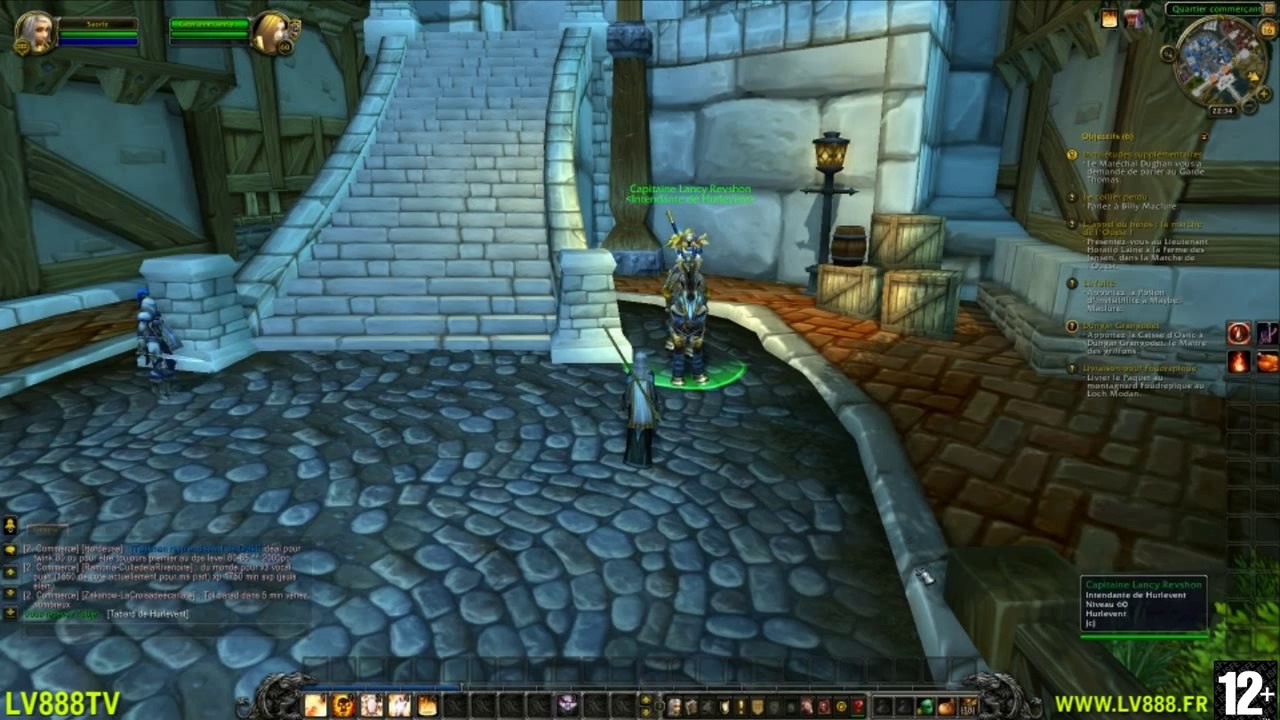 Les Chroniques d'une prêtresse dans WOW - Episode n°3 - Bienvenue à Hurlevent ! - LV888 TV