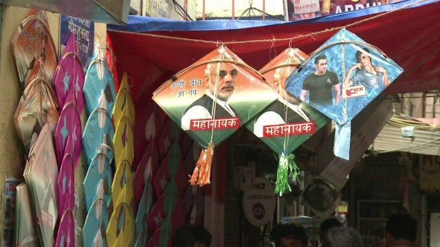 Kites over Delhi mark independence