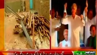 Pervaiz khattak CM KP busy in Azadi March, Peshawar rain kills 16 people