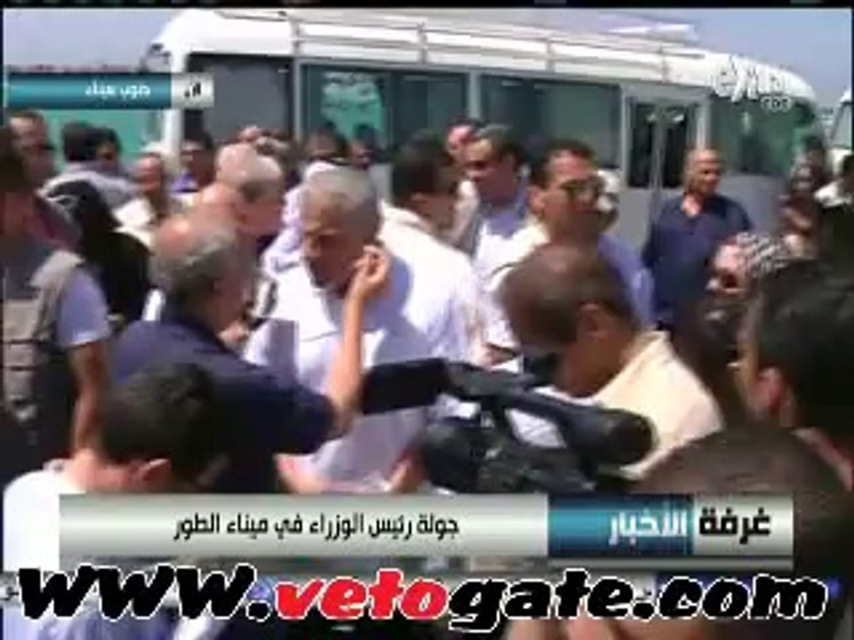 محلب يبدأ جولته التفقدية فى جنوب سيناء
