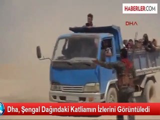 Şengal Dağında IŞİD Katliamın İzlerini Görüntülendi