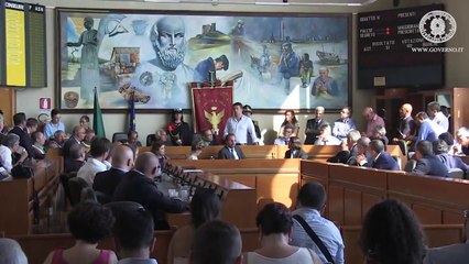 Gela (CL) - La visita di Matteo Renzi (14.08.14)