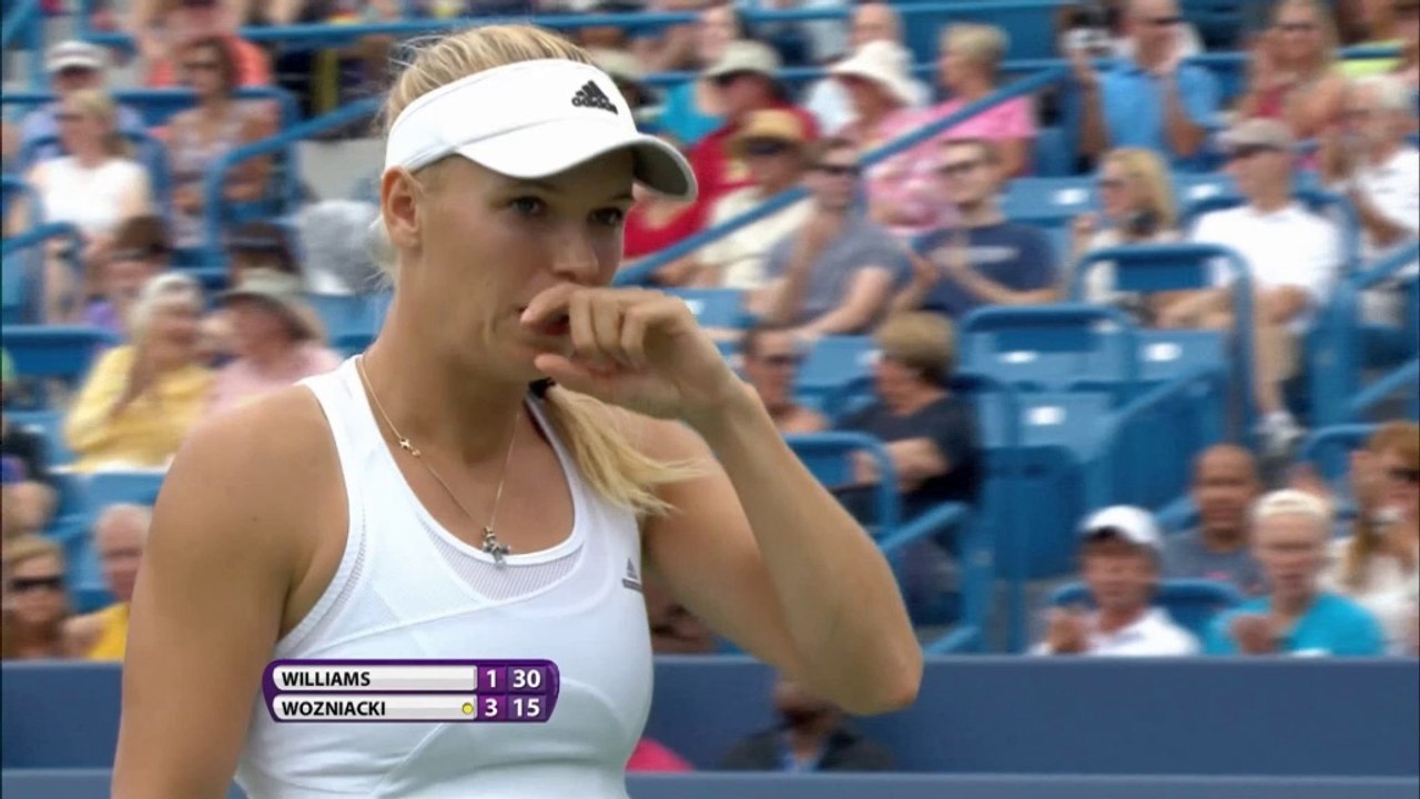 Cincinnati: Wozniacki lässt Williams zurückkommen