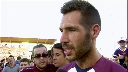 Bordeaux-Lyon: Interview Thibault Lacroix (BOR) - J1 - Saison 2014-2015