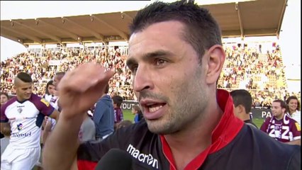 Bordeaux-Lyon: Interview Romain Loursac (LYO) - J1 - Saison 2014/2015