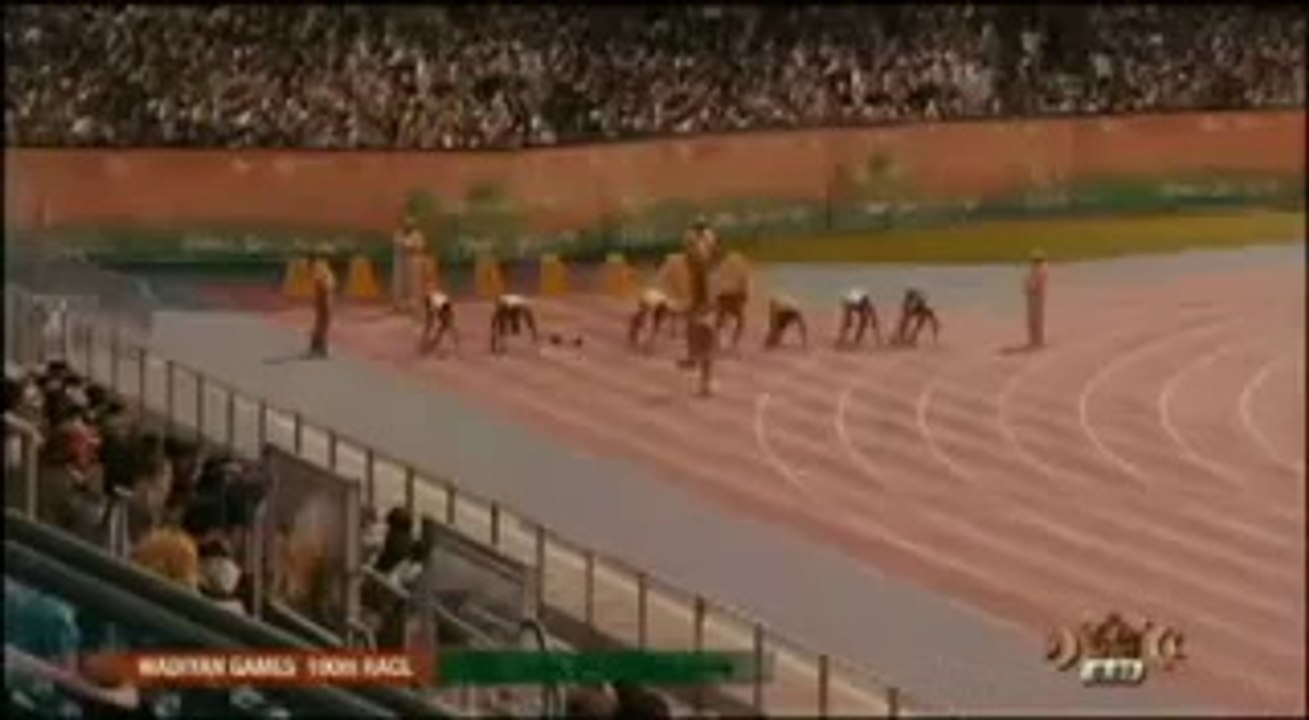 funny race thrilled