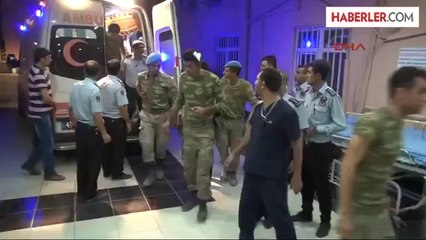 Suriyeliler'in Kaldığı Kampta Kavga 7'si Asker 13 Yaralı