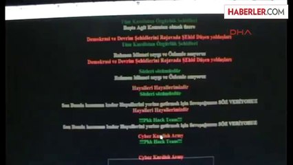 AK Parti İnegöl Örgütü İnternet Sitesine Siber Saldırı