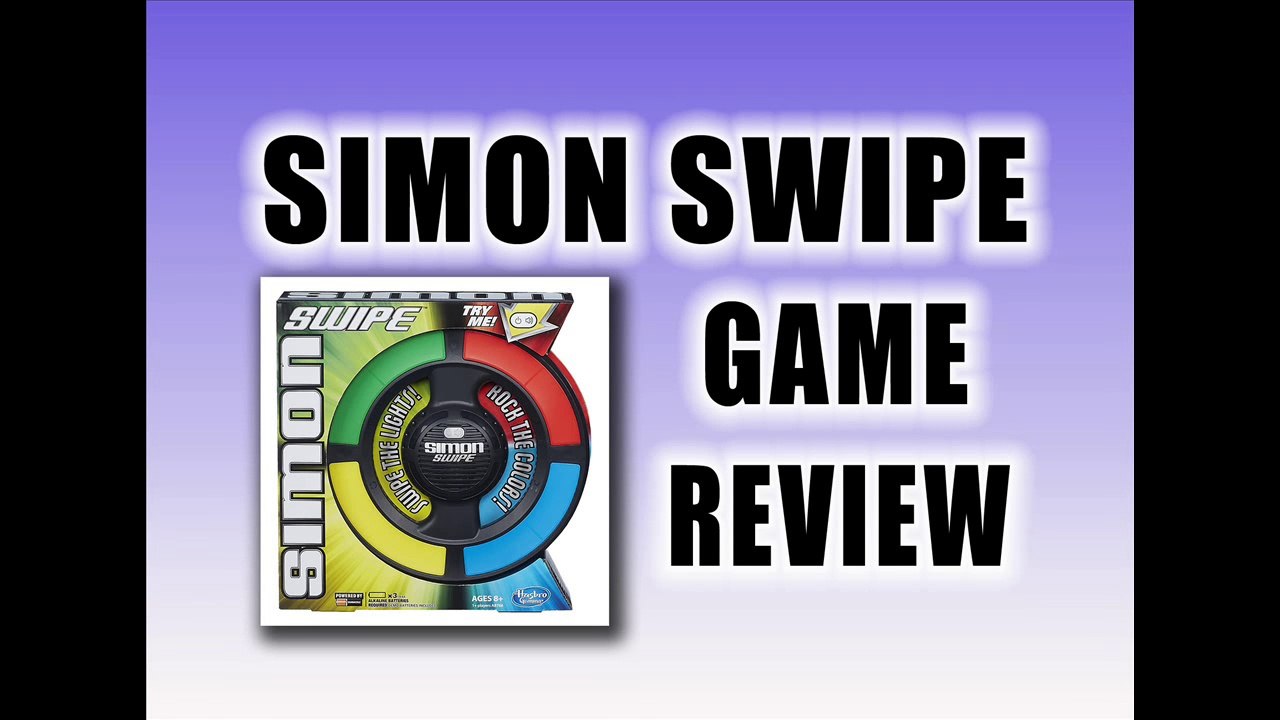 Hasbro Simon Swipe Game Review : Best Xmas Toys For Kids 2014-2015
