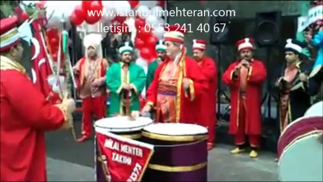 mehter takımı ile iş yeri açılışı yapıyoruz... www.istanbulmehteran.com   0553 241 40 67