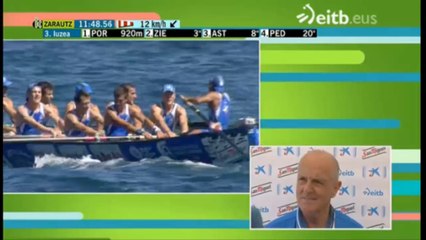 TRAINERAS  1  TANDA ZARAUTZ  17.8.14