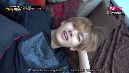 [INDO SUB] [American Hustle Life] Unreleased Cut - Ep.4 미공개영상  잠에서 덜 깬 뷔, 비몽사몽 잠주정!