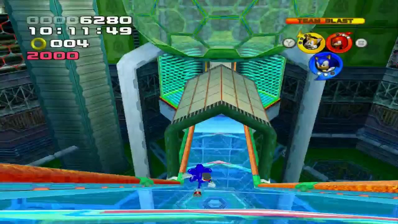 Sonic Heroes - Super Dur - Étape 04 : Power Plant
