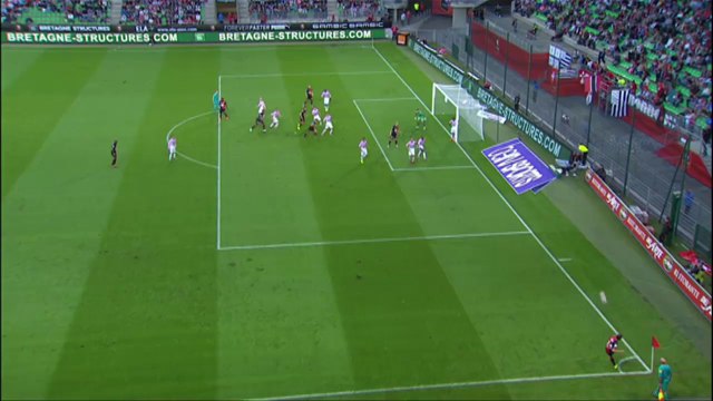 But Edson MEXER (43ème) / Stade Rennais FC - Evian TG FC (6-2) - (SRFC - ETG) / 2014-15