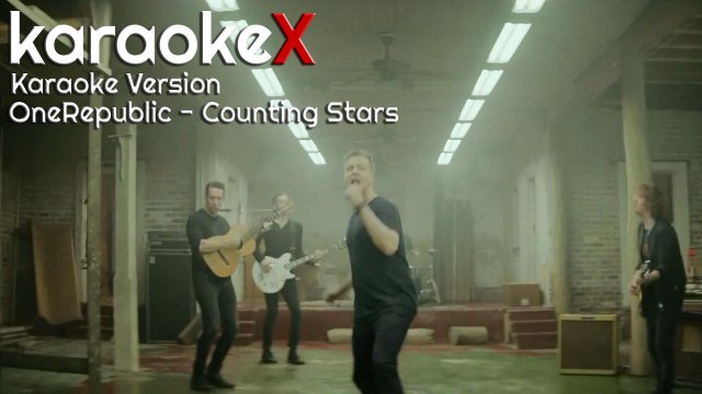 OneRepublic - Counting Stars Karaoke Version (KaraokeX)