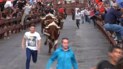 NORMALIDAD EN EL PRIMER ENCIERRO DE LAS FIESTAS DE LEGANÉS 2014