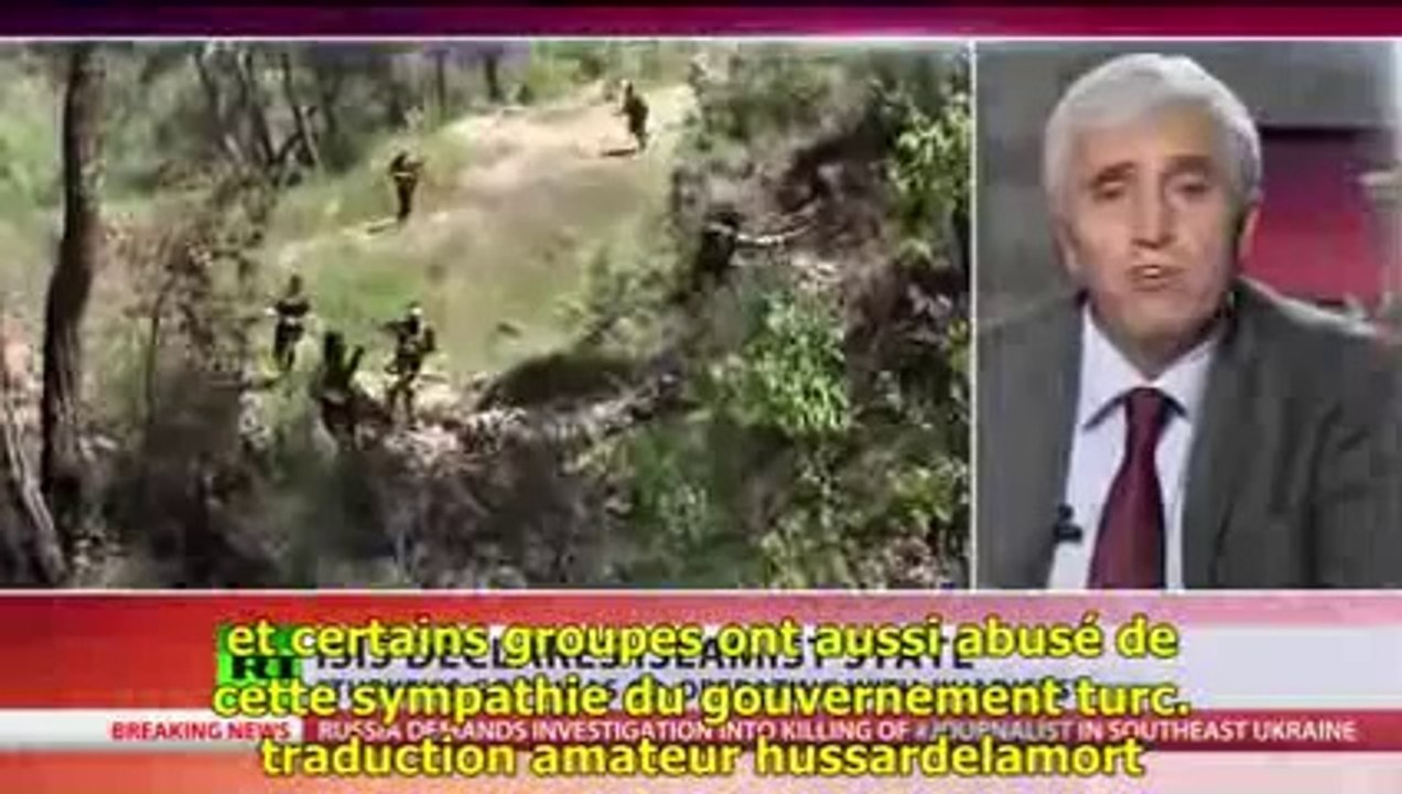 RT JUILLET 2014 LE SOUTIEN AMÉRICAIN ET TURC À L’EIIL EN SYRIE