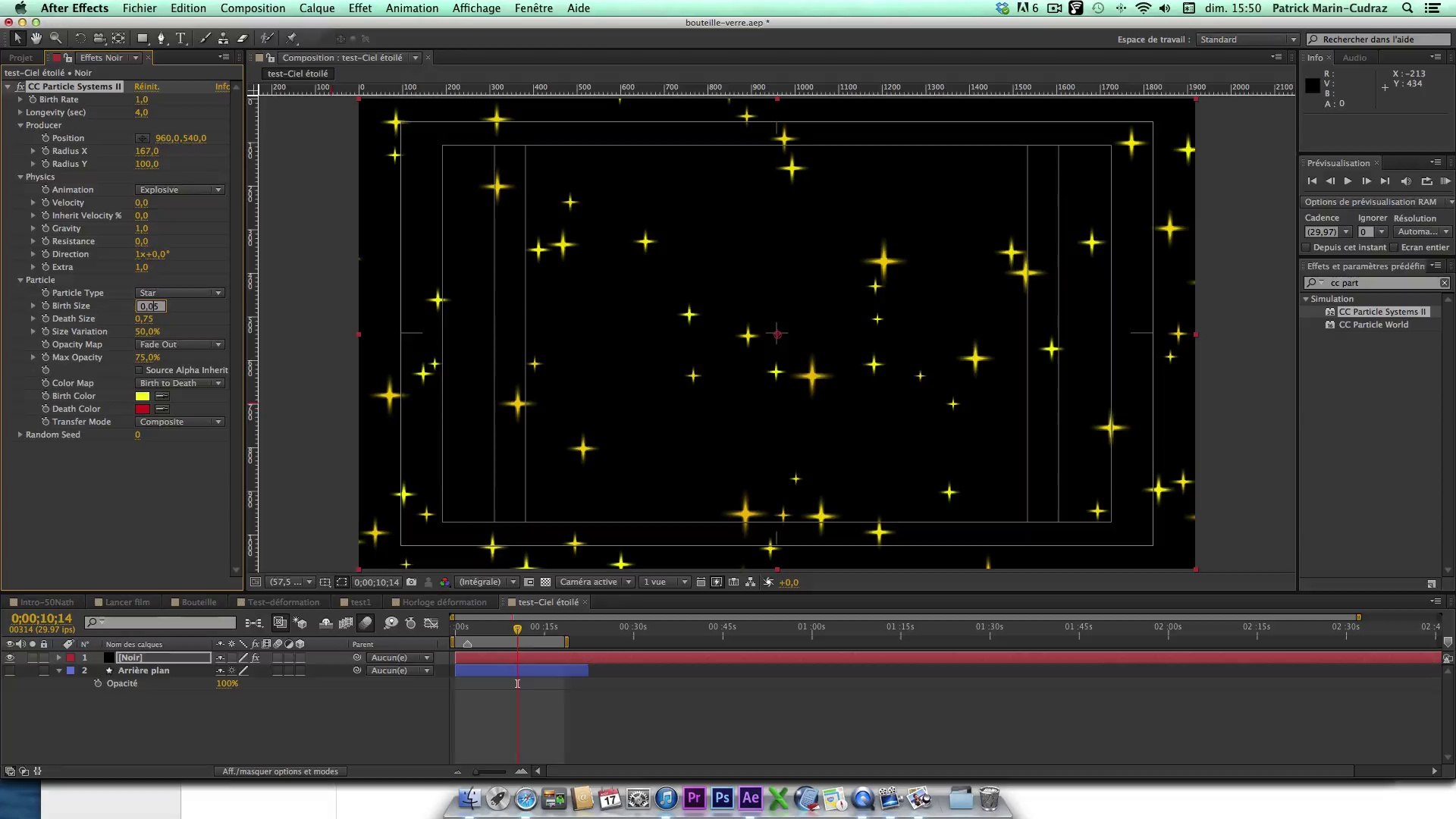 Créer Un Ciel étoilé En Quelques Clics Avec Cc Particle Systems