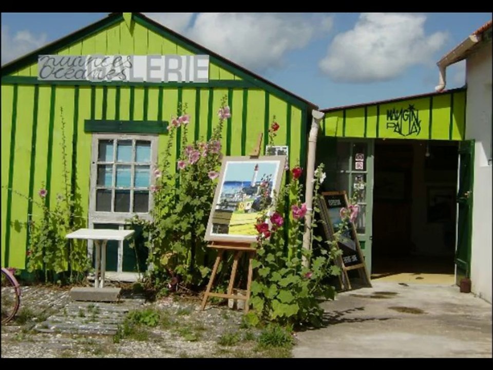 2014 (juillet)Saint-Trojan les Bains Marais des Bris et port ostreicole