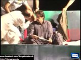 Chairman PTI Imran Khan Sleeping at the Container at Azadi March in Islamabad
