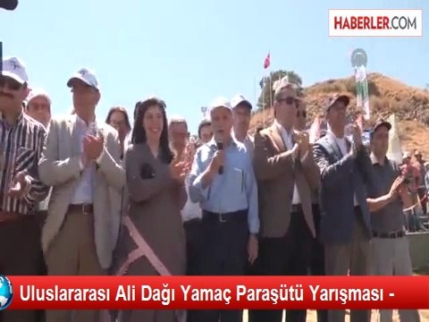 Uluslararası Ali Dağı Yamaç Paraşütü Yarışması -