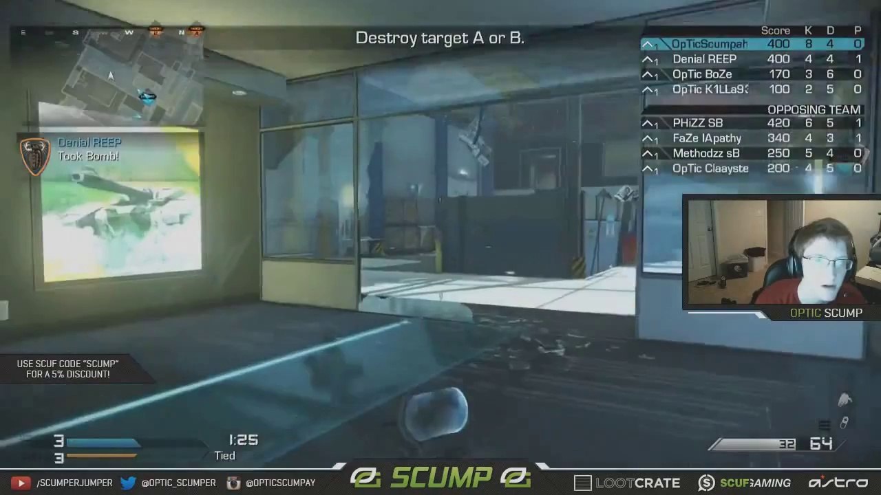 Top COD Ghosts -  Best Of 1 versus 4 - Au Sniper s'il vous plait, FULL TEAM !