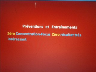 zéro concentration zéro résultat très intéressant