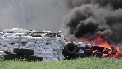 (Roses Have Thorns) - Ukrainian Troops in Slavyansk