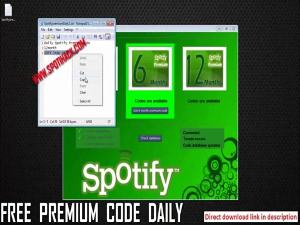 [Updated] Spotify Premium Code Generator v1.5 - June 2014 [Tested Working]