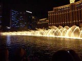 Bellagio Water Show at Night with Ron Robey