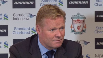 Koeman "Si jugamos como hoy, los puntos vendrán"