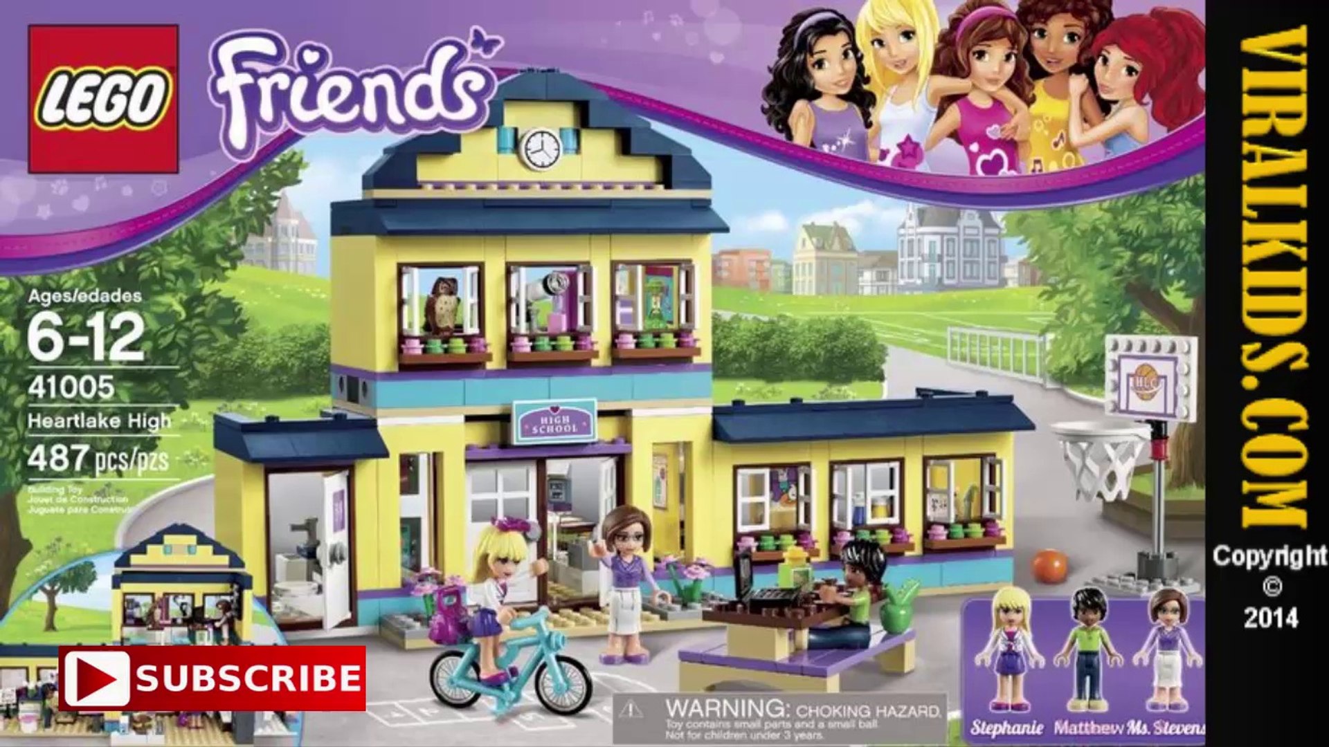LEGO Friends Heartlake High School 41005 Review