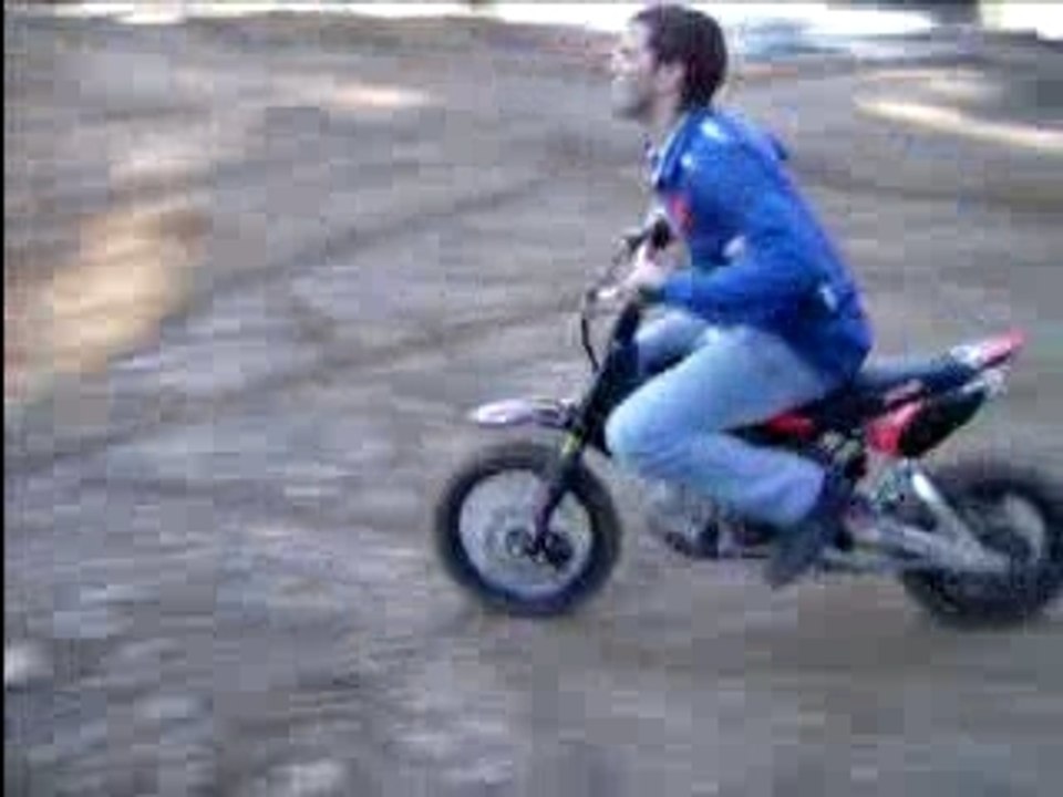 Dirt bike session