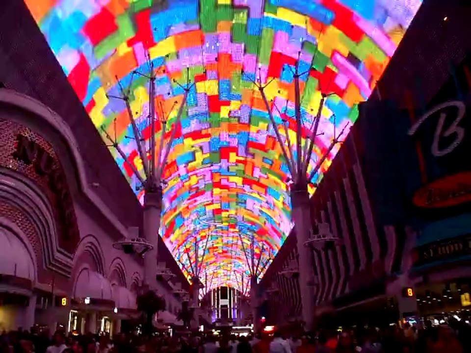 Fremont Las Vegas, Vidéo spectacle nocturne 2014 par Las Vegas Bon Plan