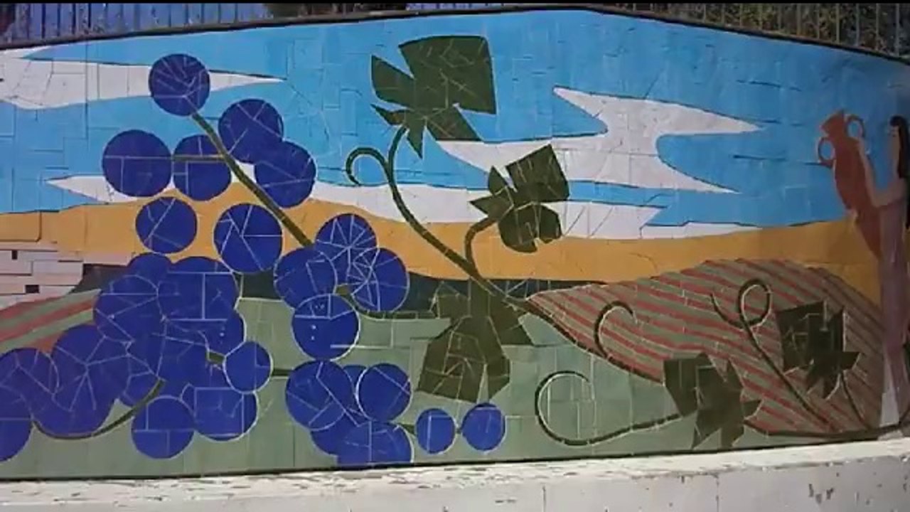 Mosaique Amphithéâtre St Georges Réalisation Hassan.Baquou et Olivier.Chazot