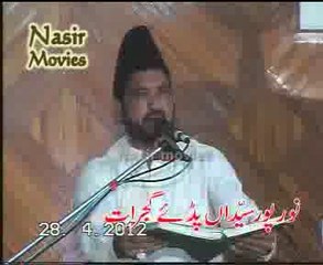 Download Video: Shia Zakir Pak Bibioun k nam majlis maen laete haen jawab allama ali nasir talhara