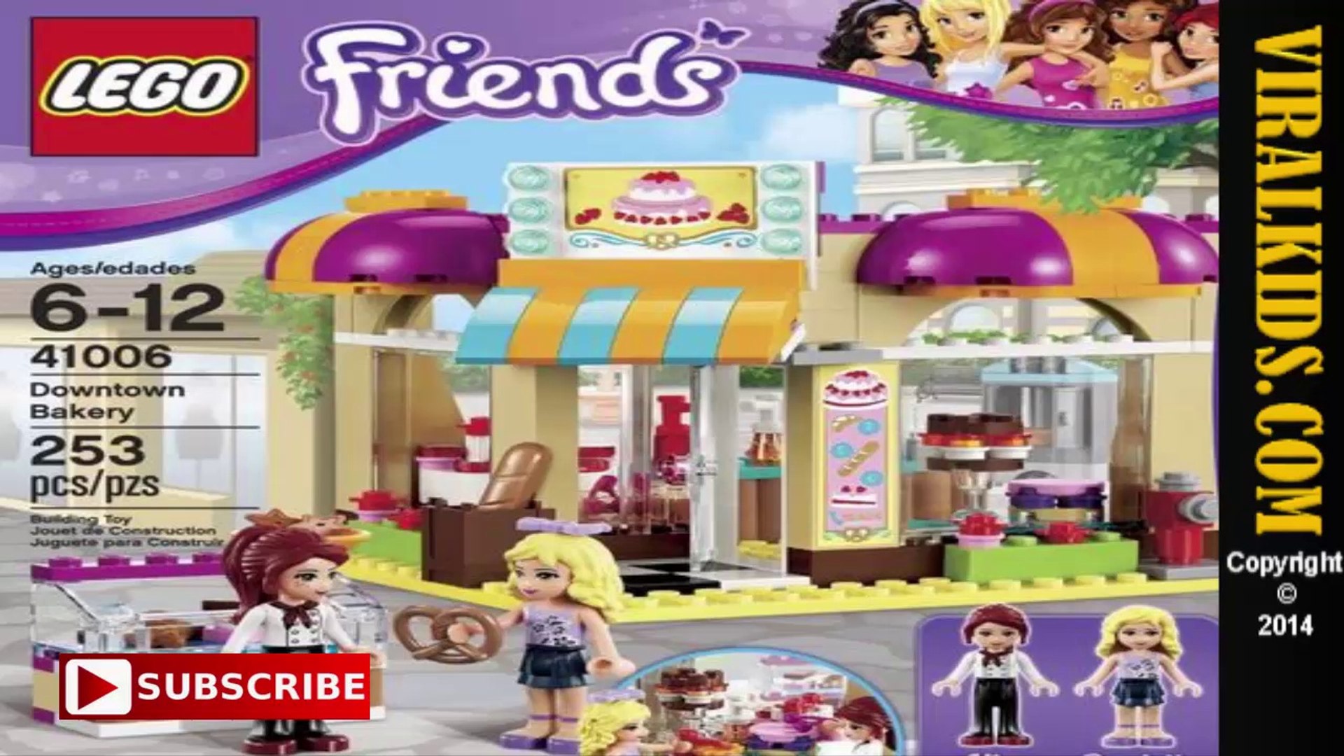 Lego friends 41006 online downtown bakery