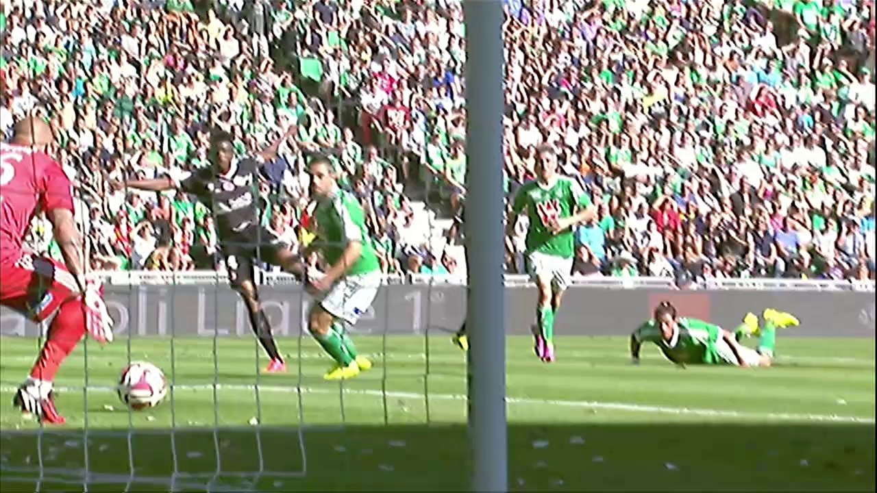 But Loïc PERRIN (27ème csc) / AS Saint-Etienne - Stade de Reims (3-1) - (ASSE - SdR) / 2014-15