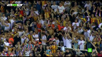 Valencia vs Milan 2-1 All Goals and Highlights Friendly Match 2014