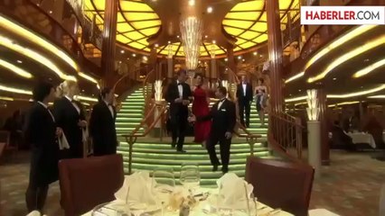 Queen Elizabeth Kruvaziyeri Bodrum Limanına Demirledi