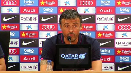 Suarez already fits in to style - Enrique