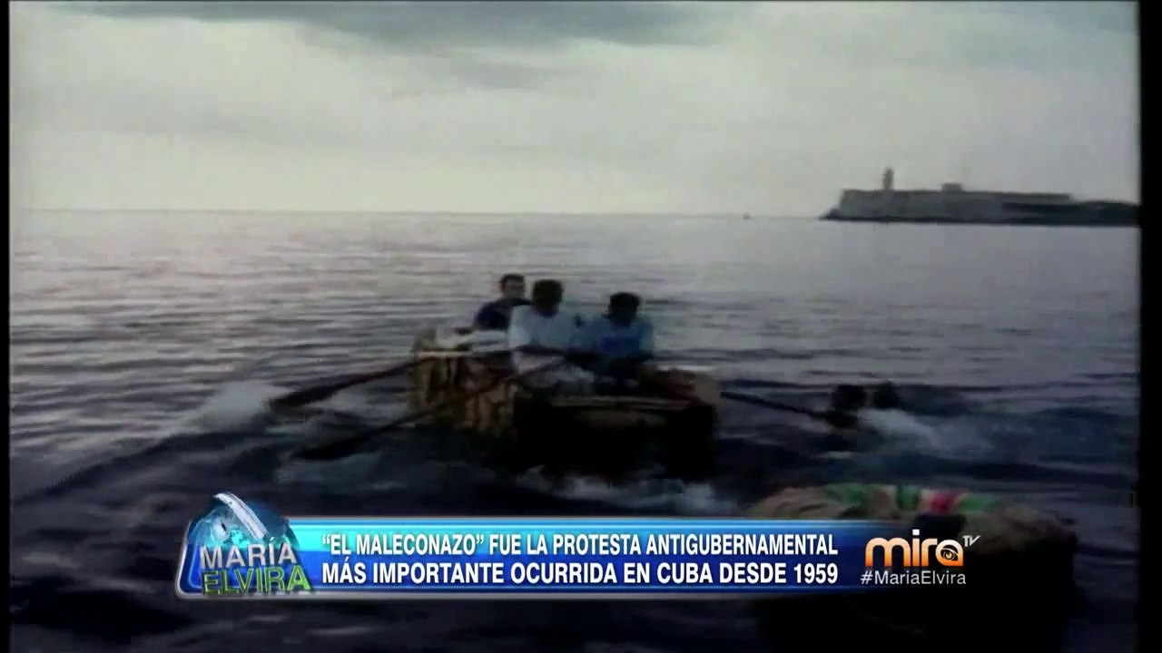 María Elvira - 5 de agosto de 2014 ( el Maleconazo del 94 en cuba )