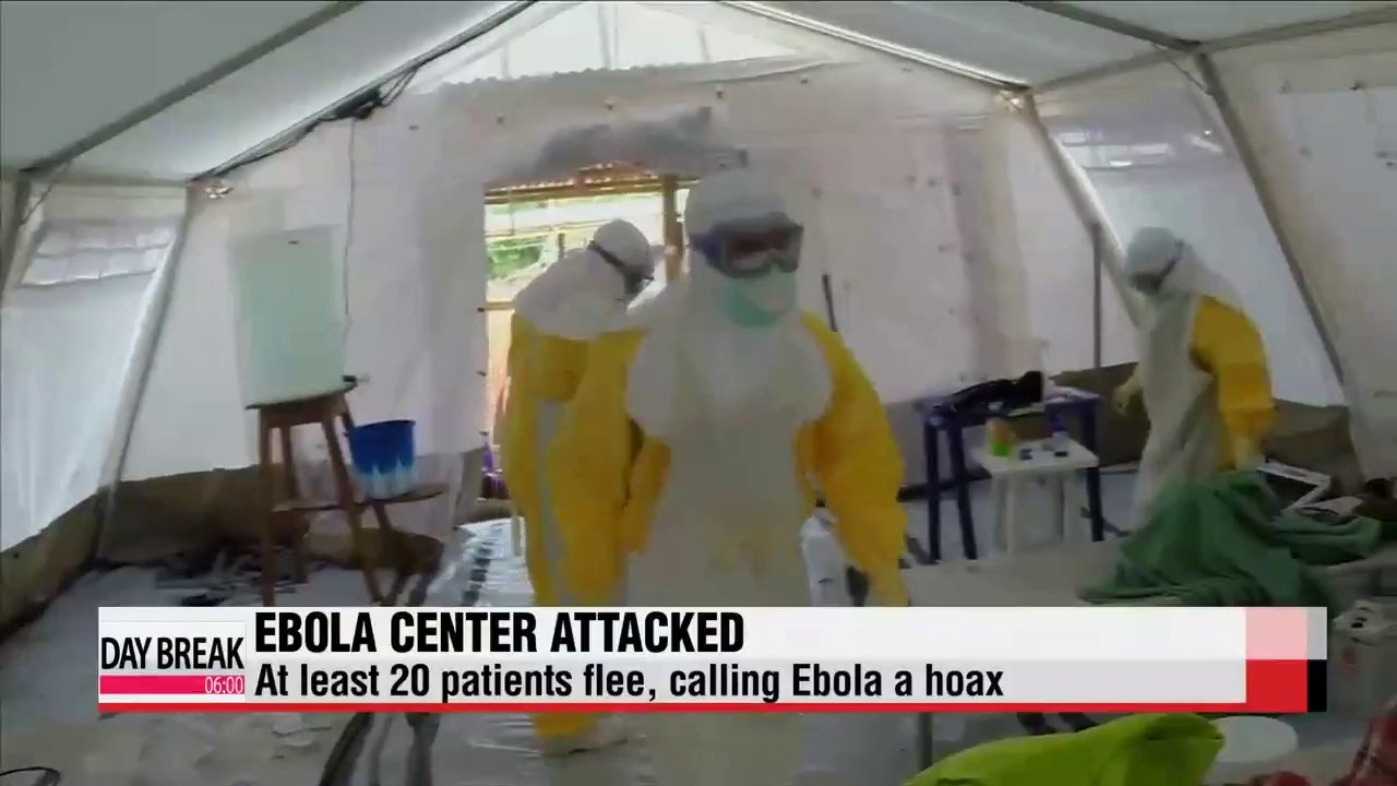 Suspected Ebola patients flee after quarantine center attacked
