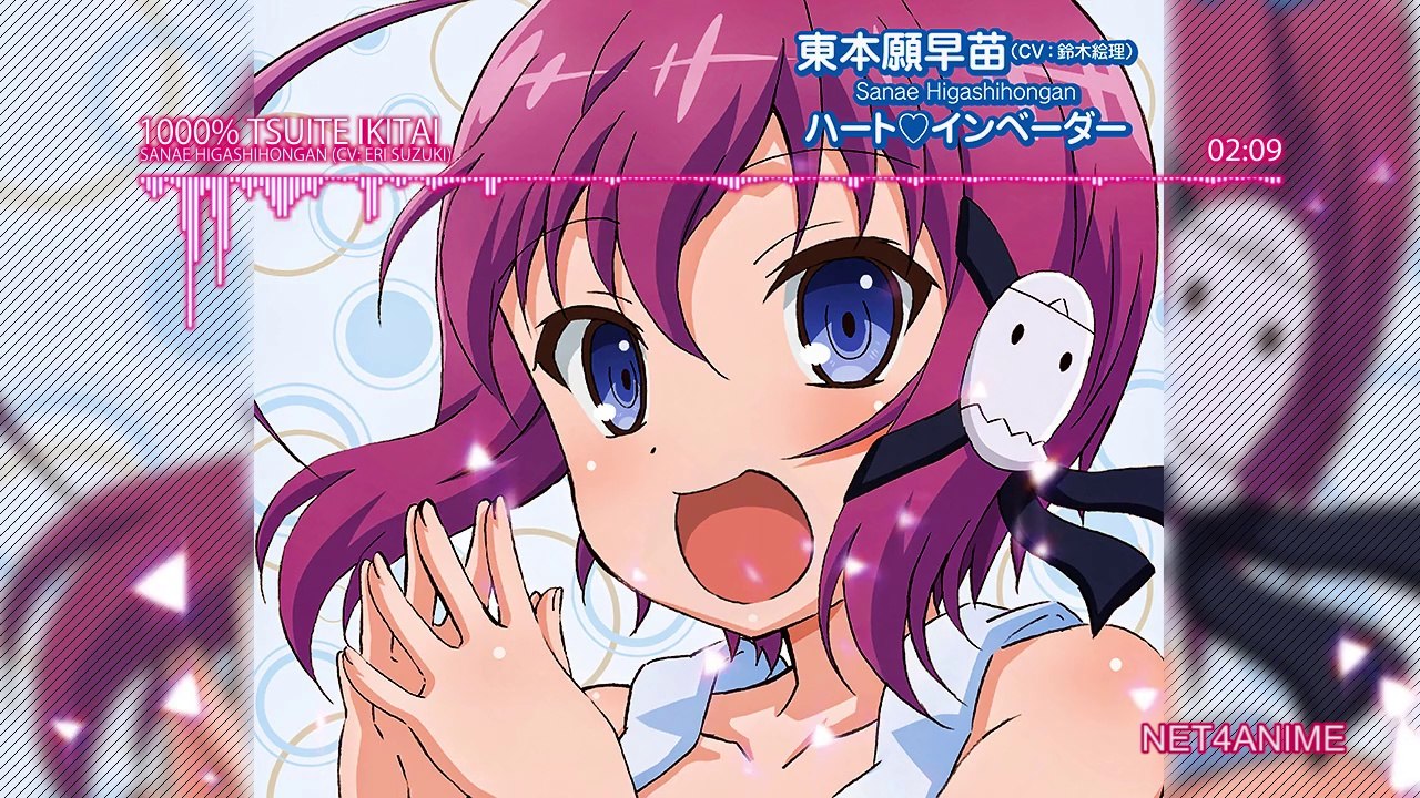 Sanae Higashihongan - 1000% Tsuite Ikitai