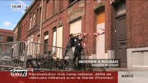Incendie de la rue Lacroix à Roubaix