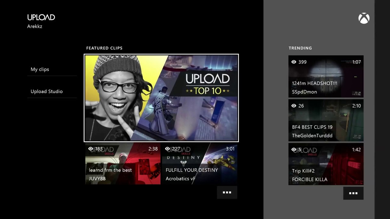 Xbox One - New Features for Upload: Like, Share, Trending [EN]
