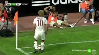 本田圭佑最悪のコーナーキックエヴァー | Keisuke Honda Worst Corner Kick Ever ~ Valencia vs AC Milan 2014