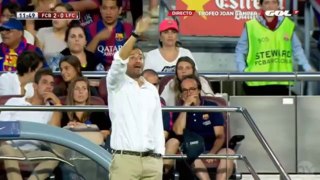 Barcelona Vs Club Leon 6-0 All Goals And Highlights - Trofeo Joan Gamper ( Luis Suarez Debut 2014)