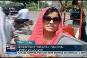 Pakistán: gobierno crea comisión para dialogar con opositores